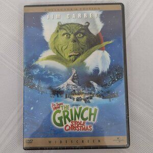 NEW! - How the Grinch Stole Christmas collector's ed. DVD in original packaging
